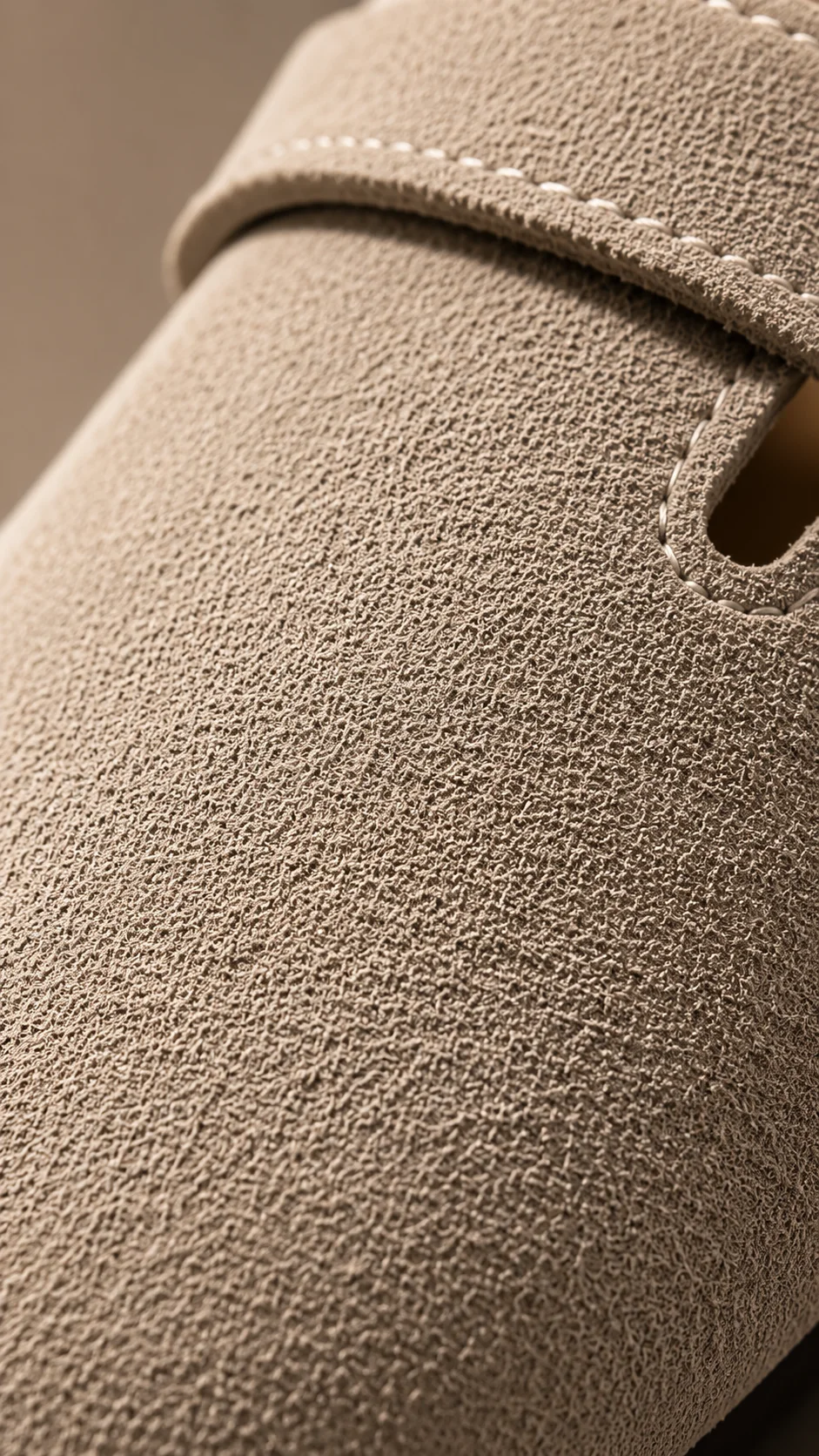 Legacy suede clog detail 3